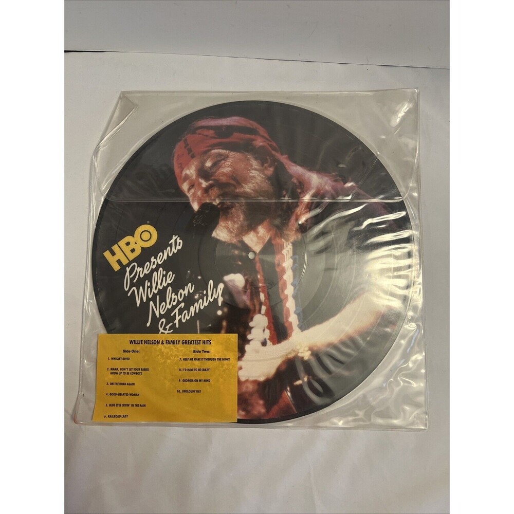 Willie Nelson & Family - Greatest Hits -Picture Disc -NM/VG+ 1983 Country PROMO
